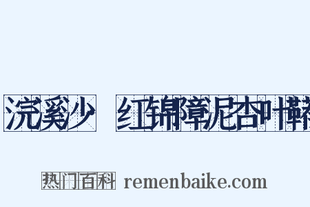 浣溪沙·红锦障泥杏叶鞯是什么意思的图片